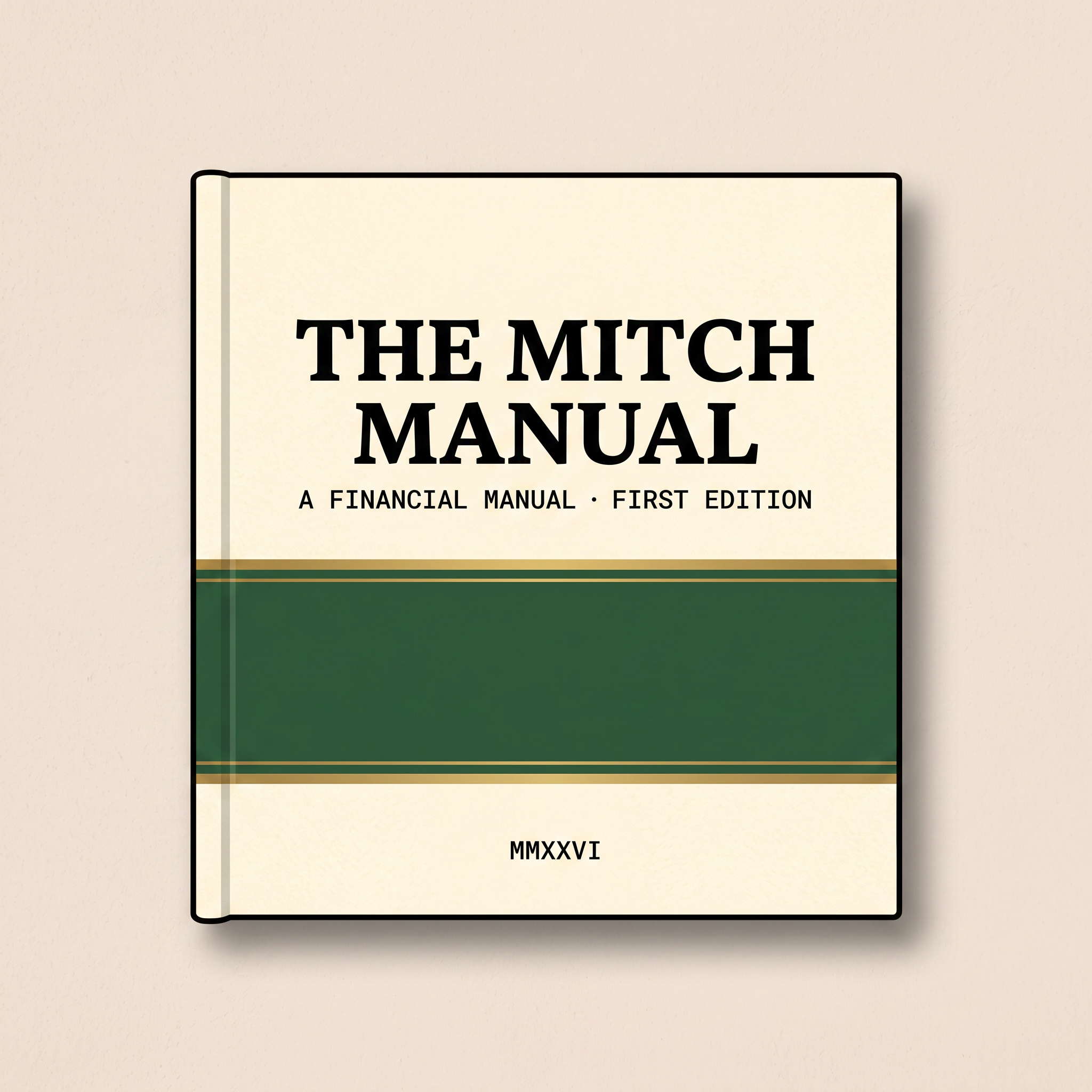 The Mitch Manual — book cover